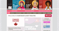 Desktop Screenshot of northernlighttheatre.com